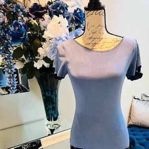 White House Black Market Work Top and Floral Skirt